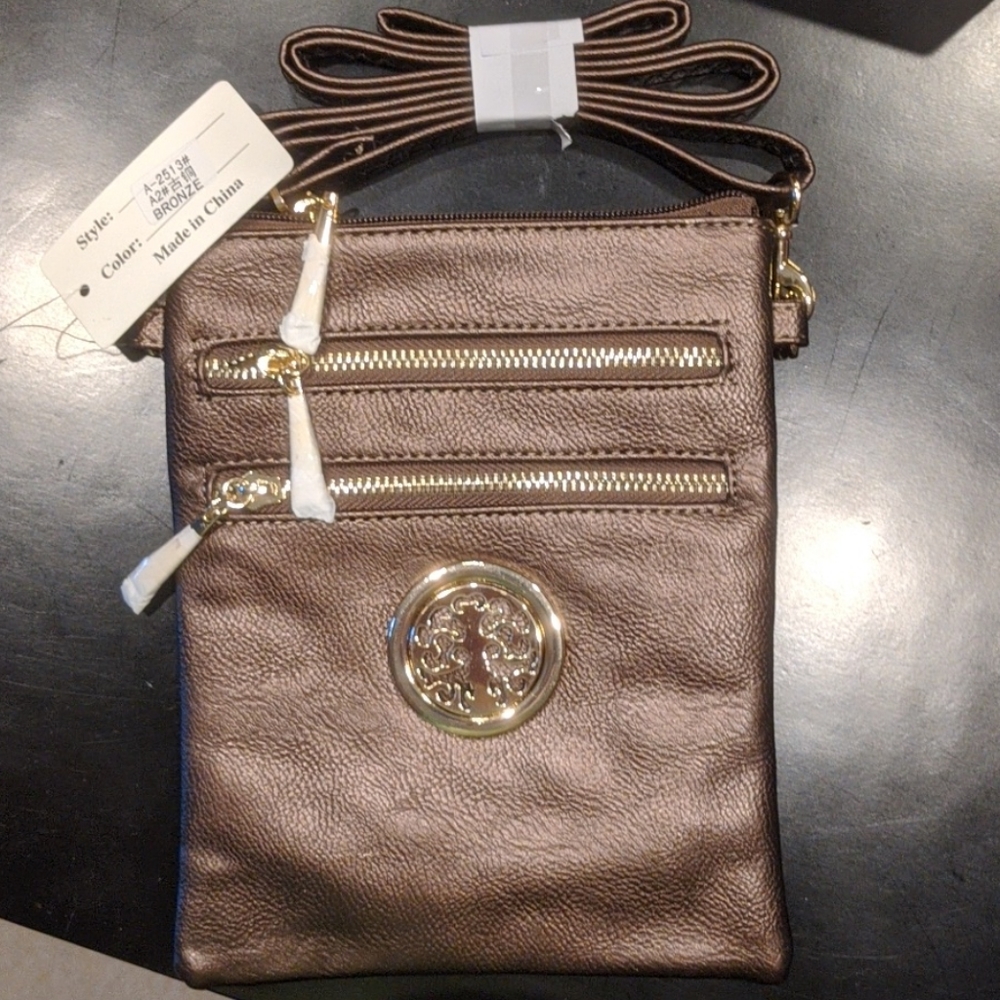 Leatherlike Shoulder Purse